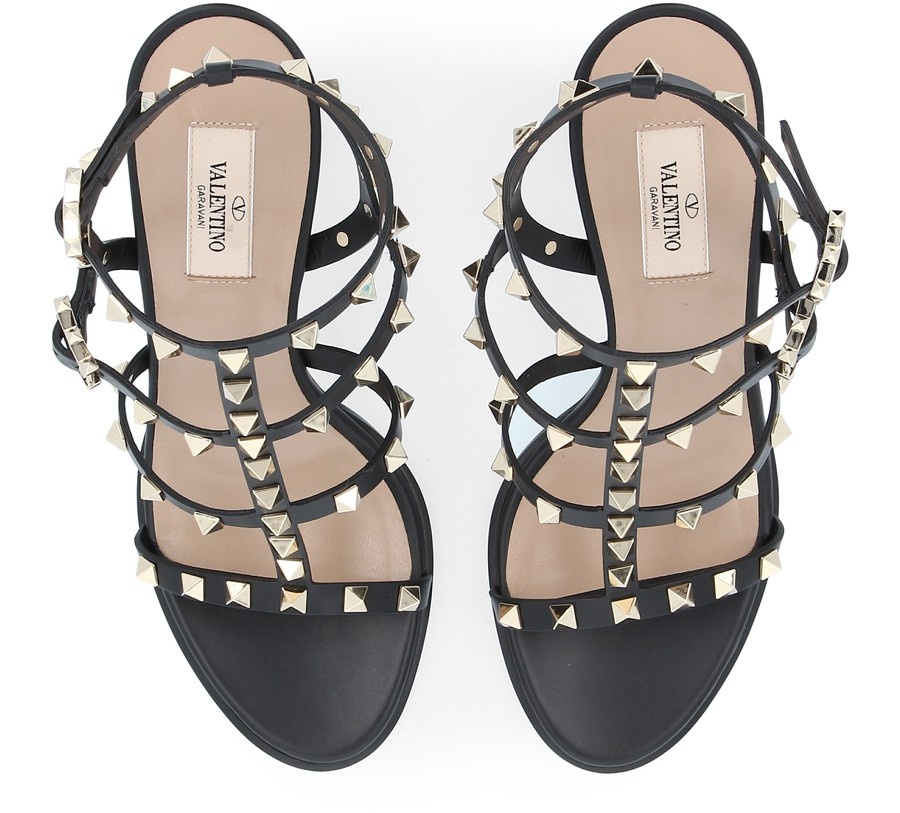 Rockstud strap sandals - 5