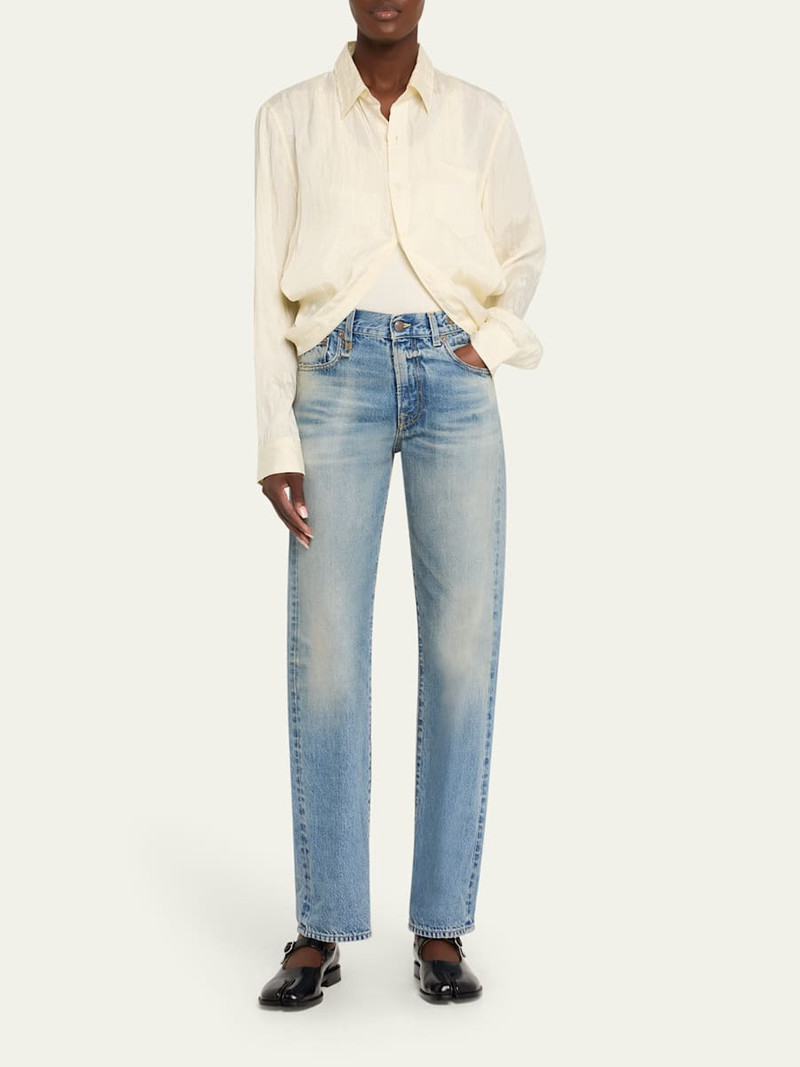 R13 Romeo Cuffed Boyfriend Jeans outlook