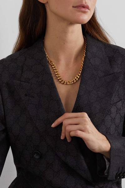 GUCCI Gold-tone necklace outlook