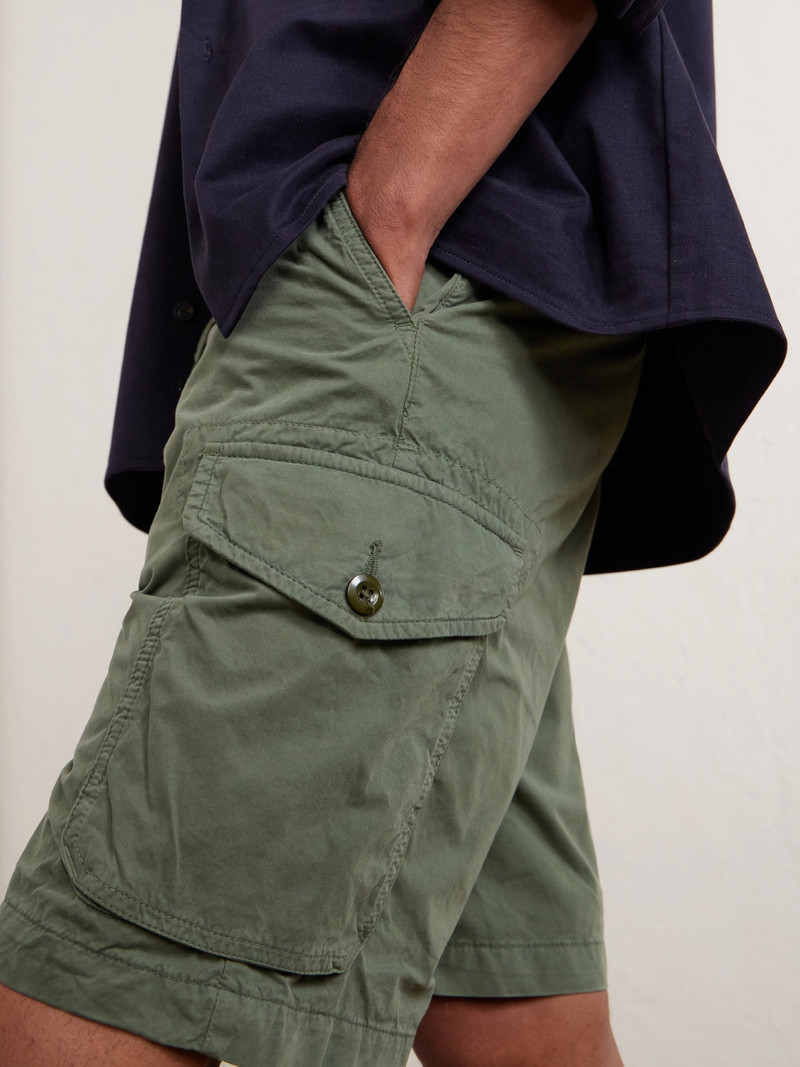 Battle Straight-Leg Cotton Shorts 5