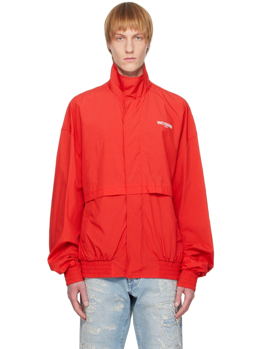 Red Windproof Jacket - 1