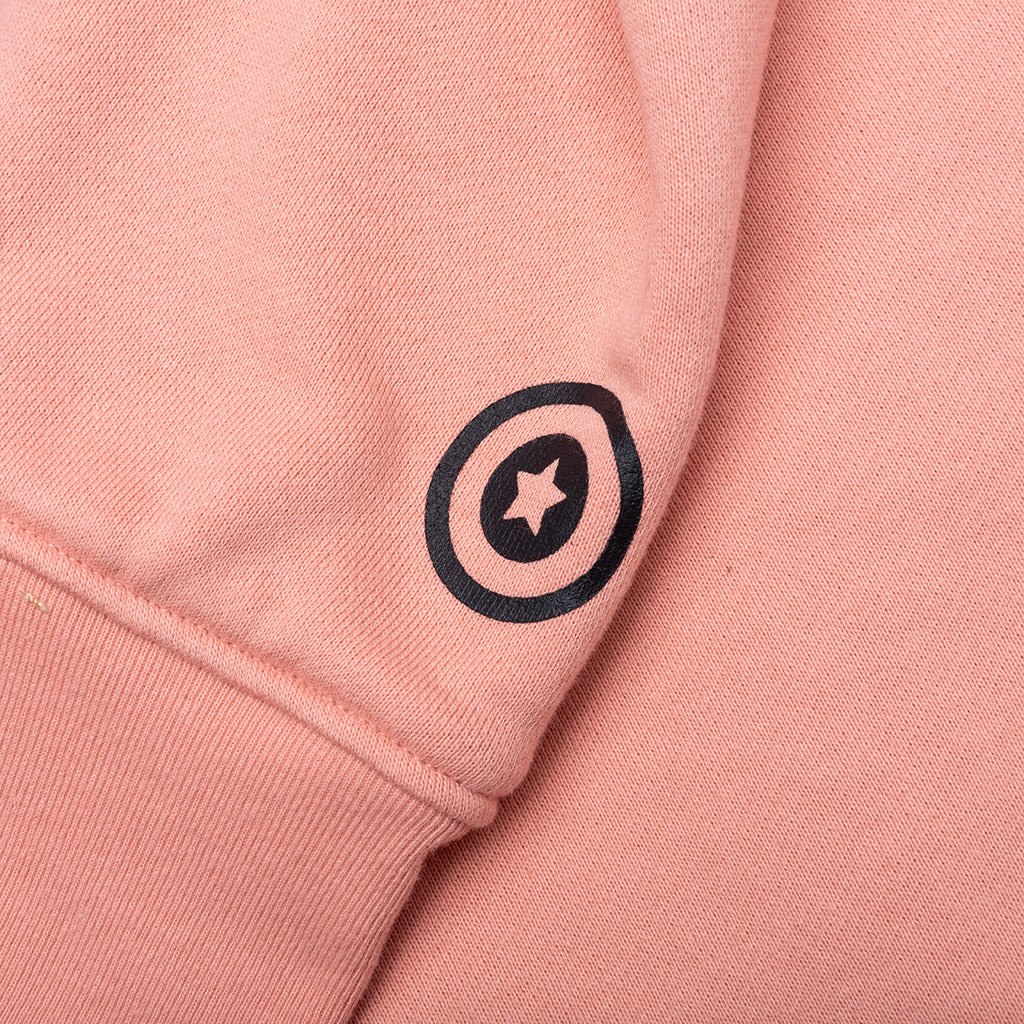 2ND SHARK FULL ZIP HOODIE - PINK - 6