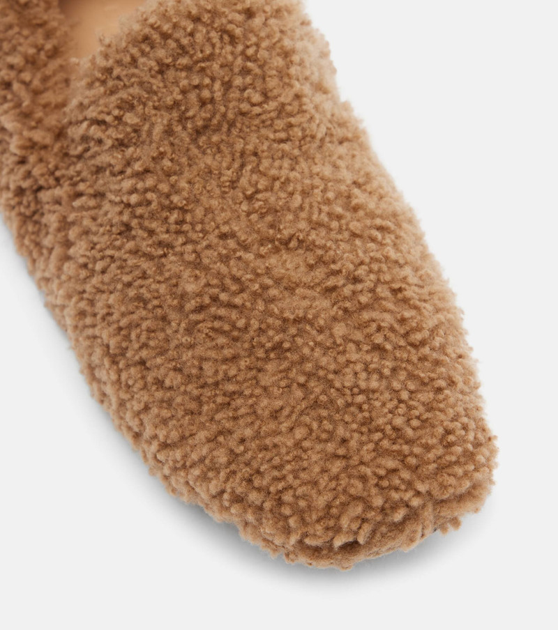 Orlando shearling slip-on shoes 5