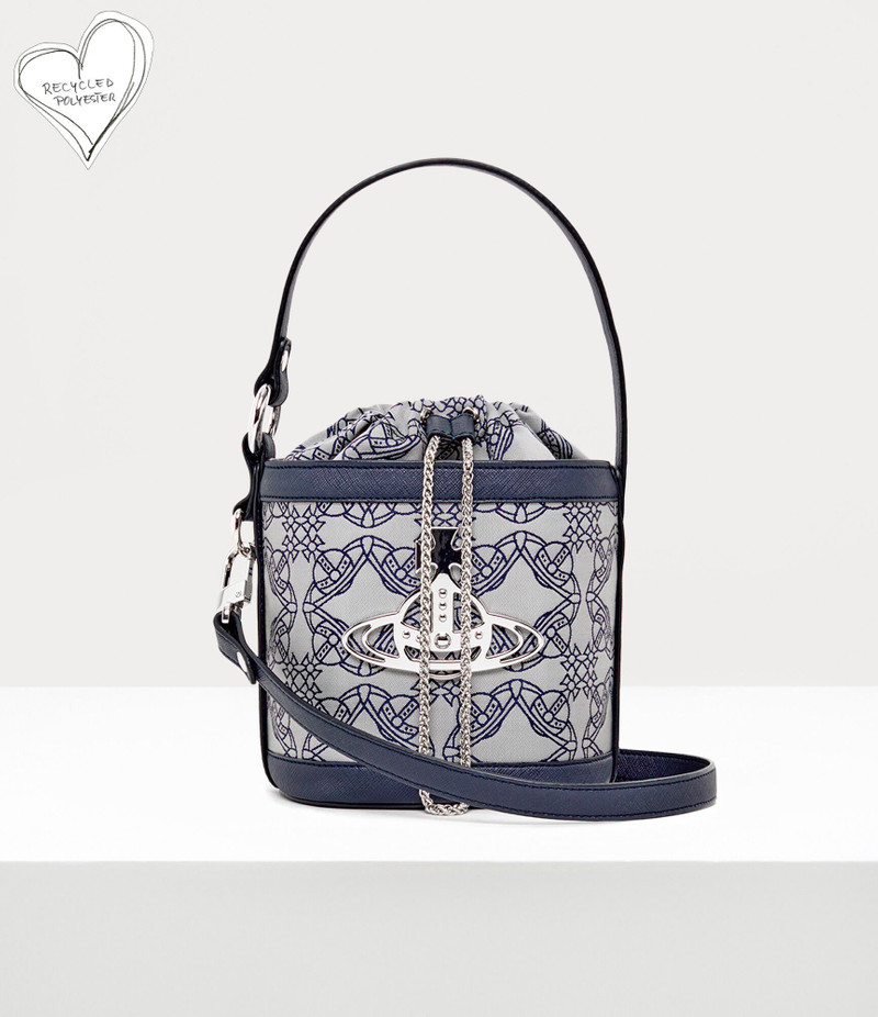 DAISY SMALL DRAWSTRING BUCKET BAG 1