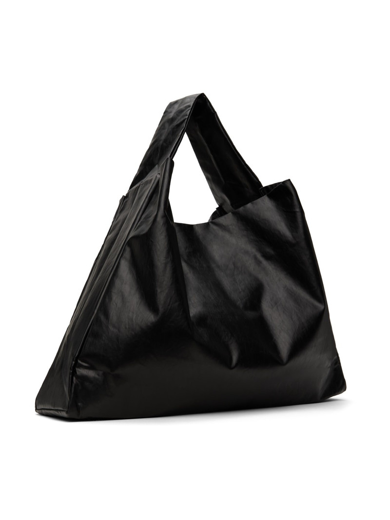 KASSL Editions Black Shoulder Oil Tote outlook