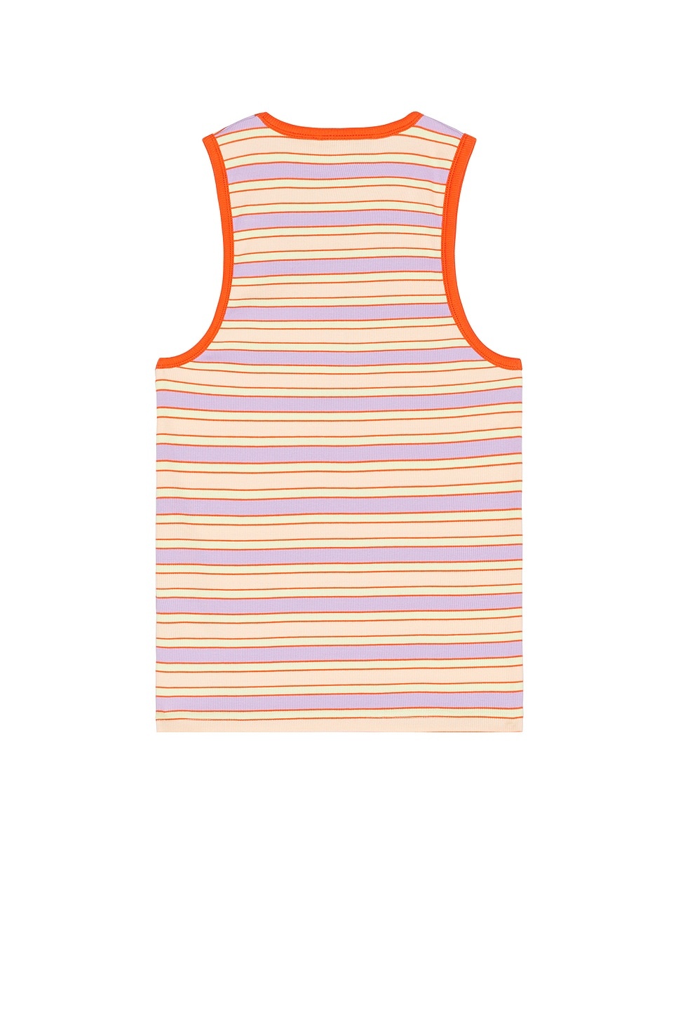 Striped Contrast Trim Vest - 2
