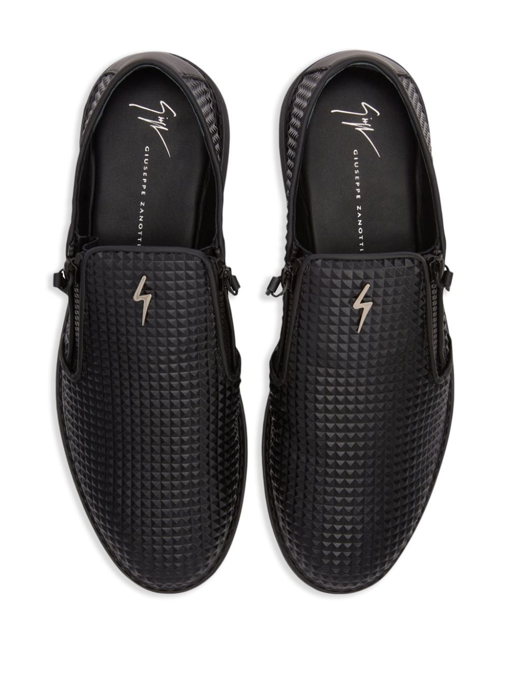 Cooper flat leather loafers - 4