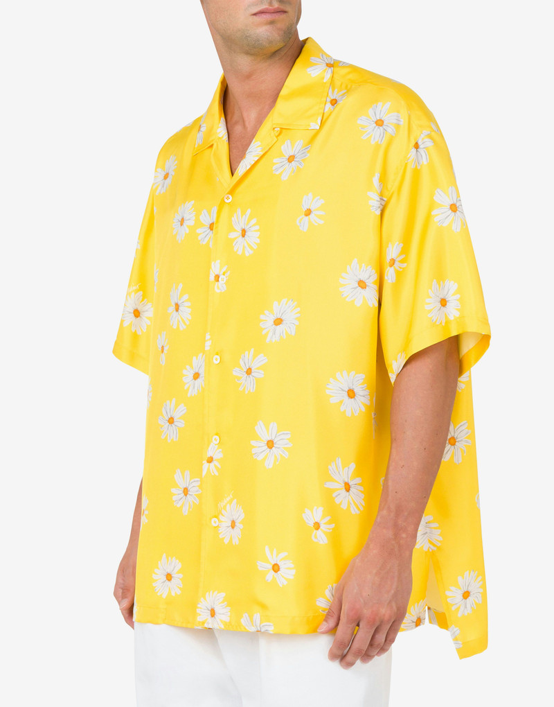 Moschino SATIN SHIRT ALLOVER DAISY outlook