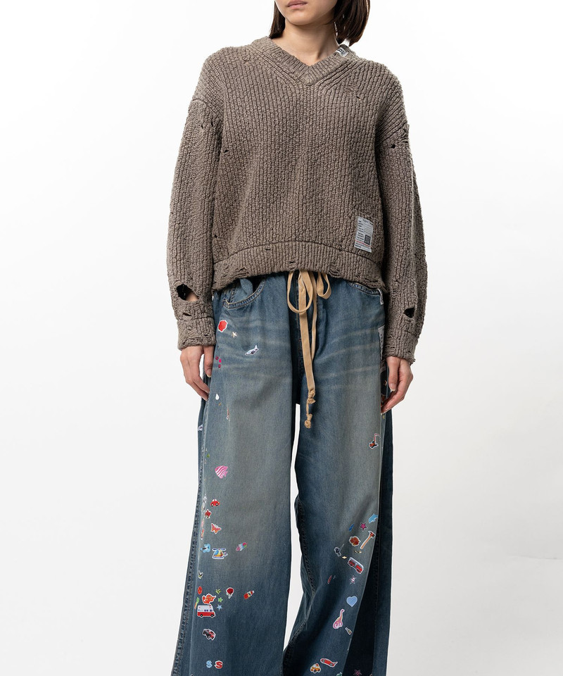 Sun Faded Like Knit Sweater 18