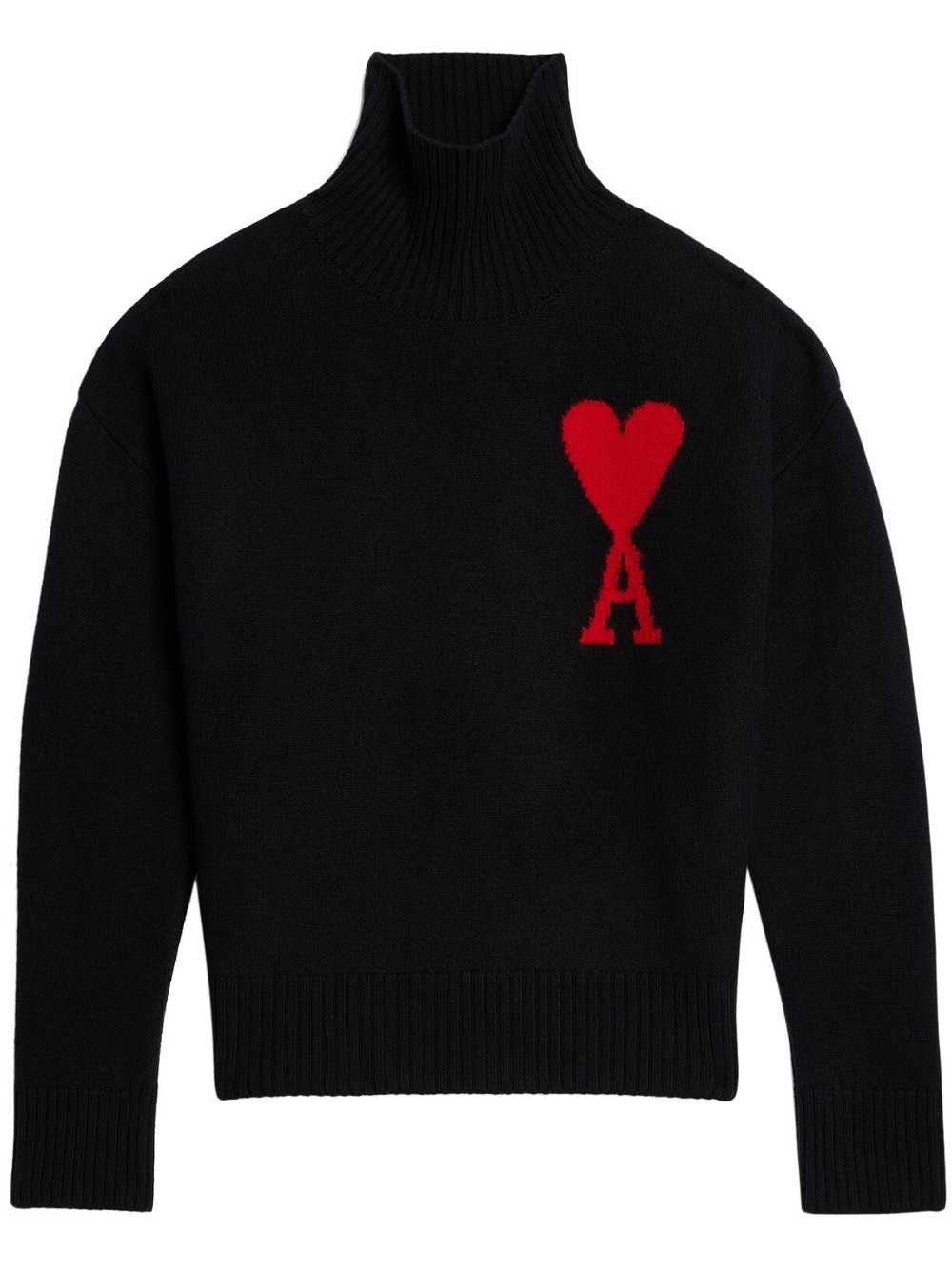 Ami De Coeur roll-neck wool jumper - 1