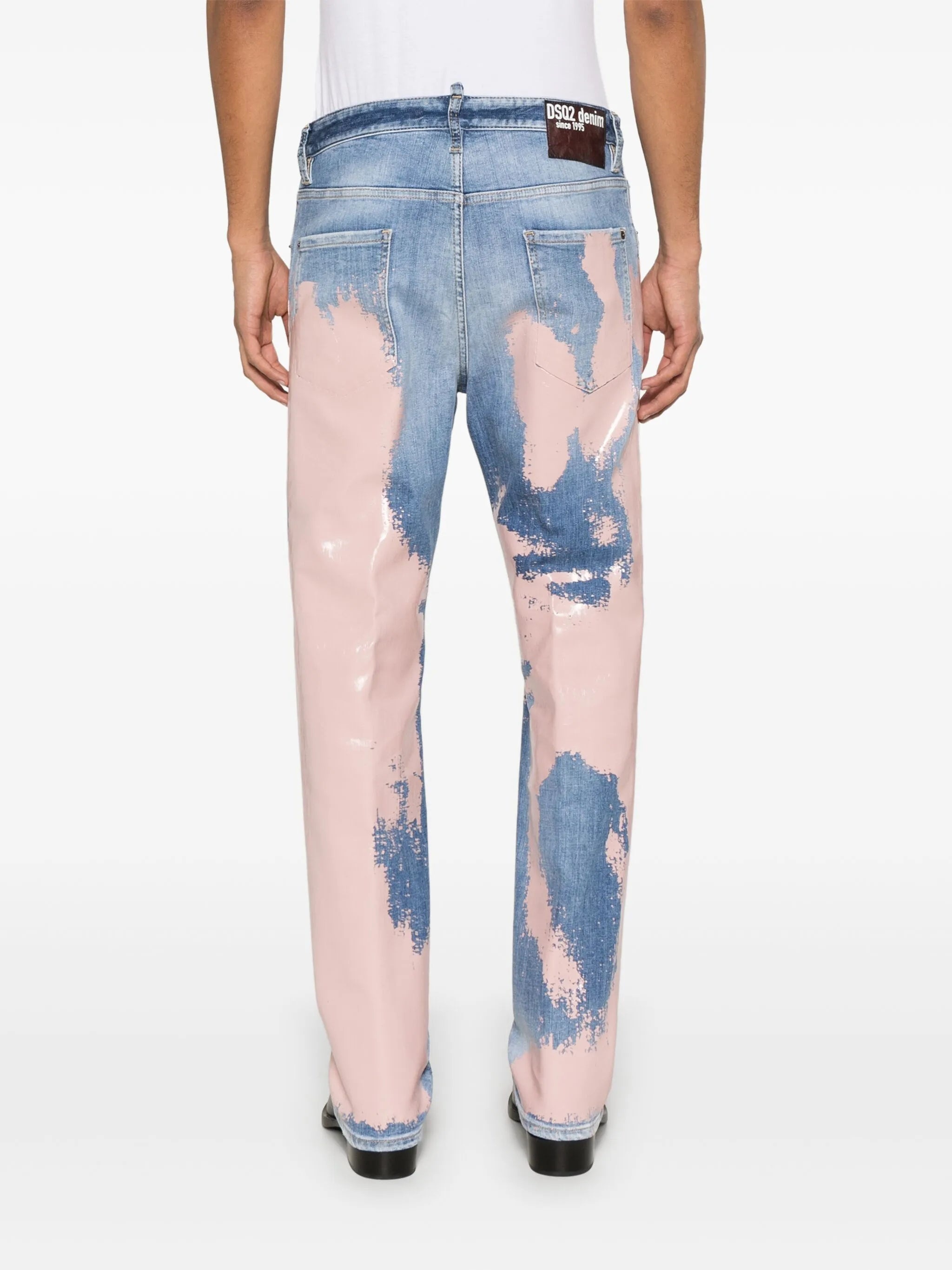 Paint-splatter Jeans - 4
