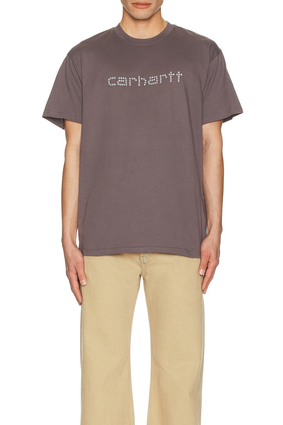 S/S Rivet Script T-Shirt - 3