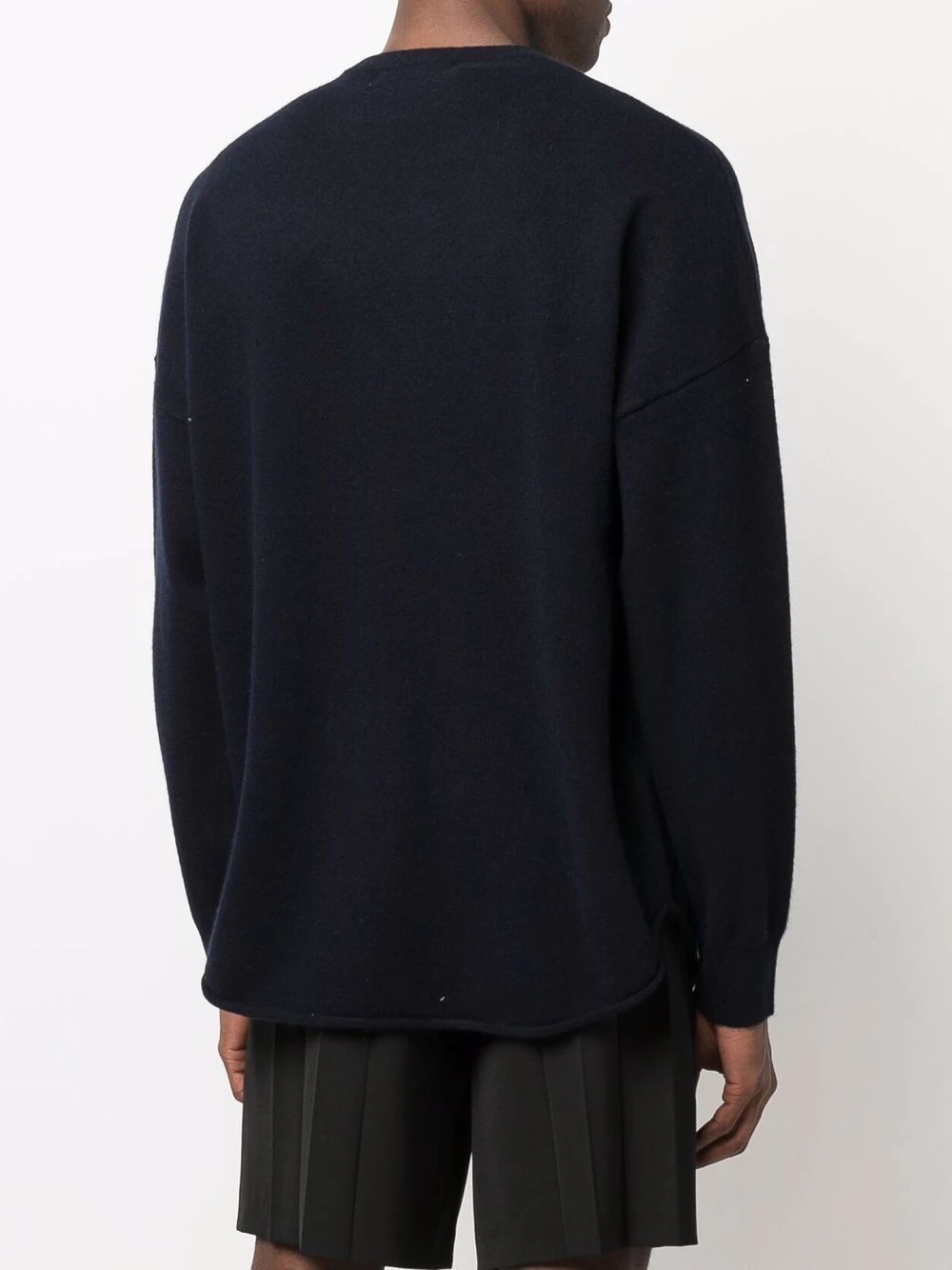 crew neck cashmere jumper - 5