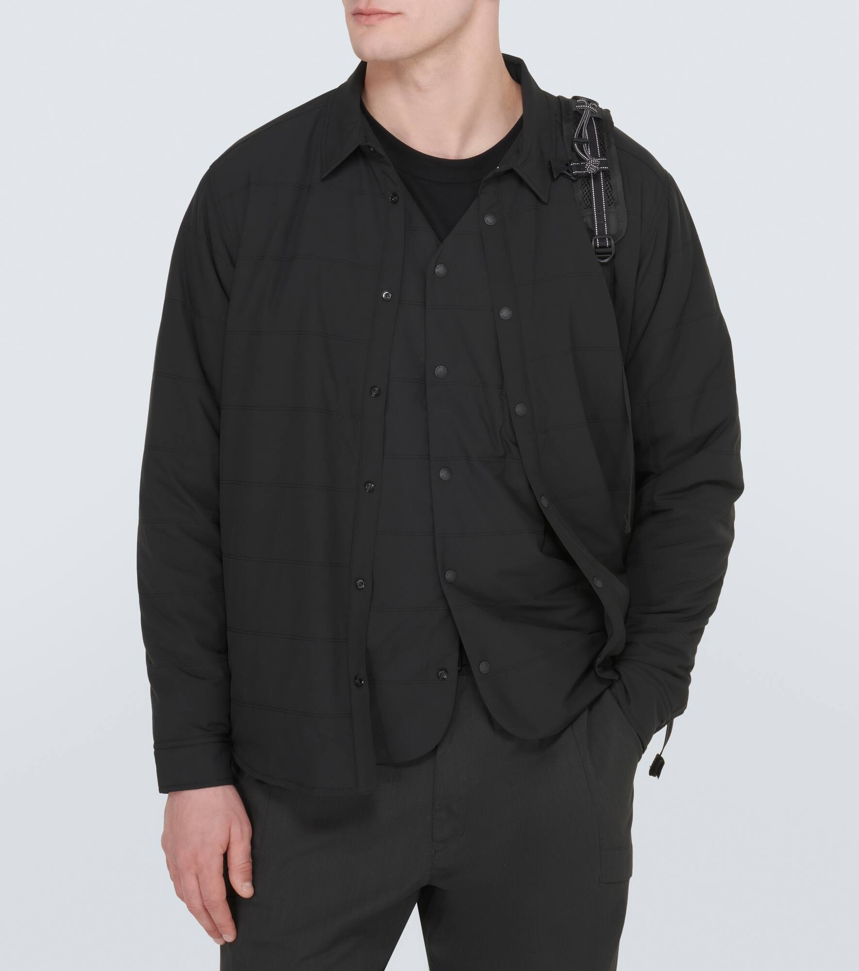 Quilted technical jacket - 5