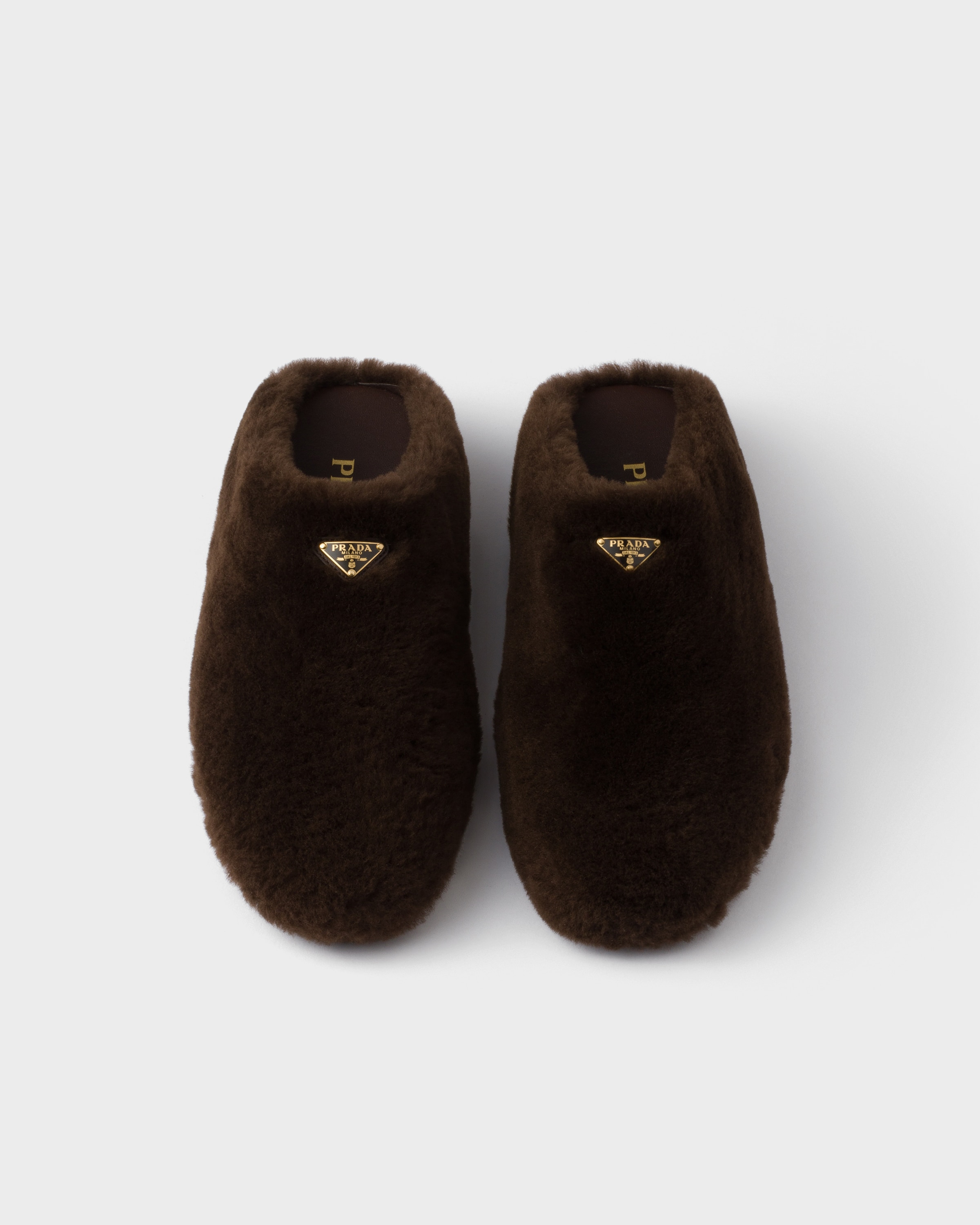 Shearling mules - 3