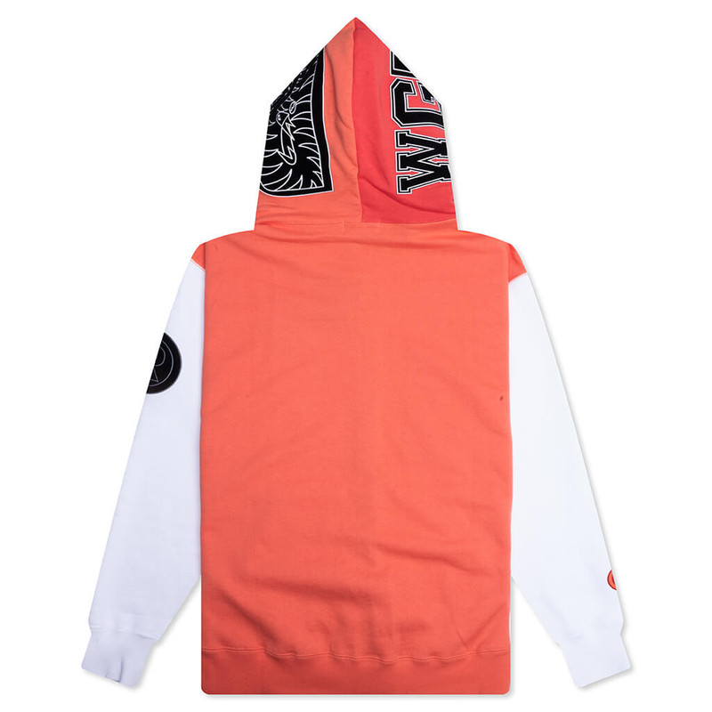 A BATHING APE® SHARK FULL ZIP HOODIE KOREA - ORANGE outlook