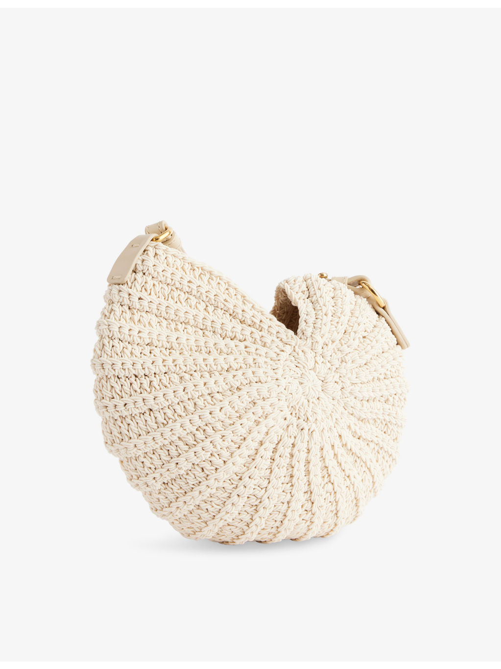 Sea Treasures Crochet-Knit Shoulder Bag - 4