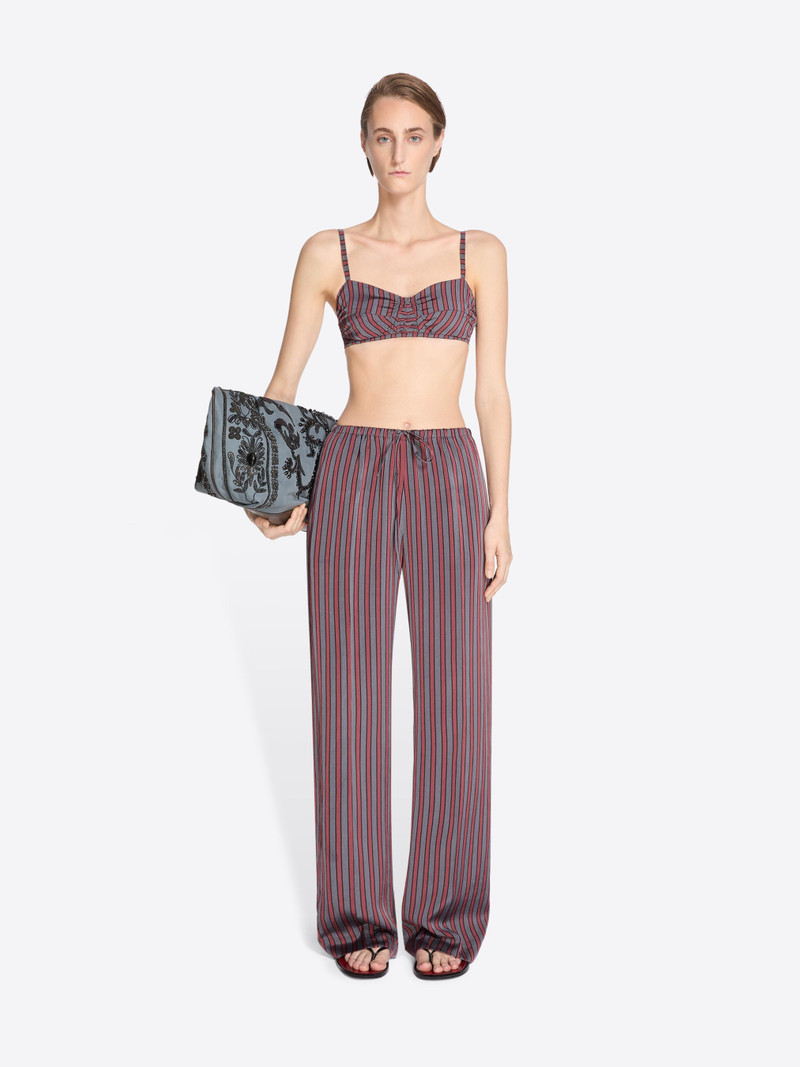 Dries Van Noten ELASTICATED VISCOSE SILK PANTS outlook