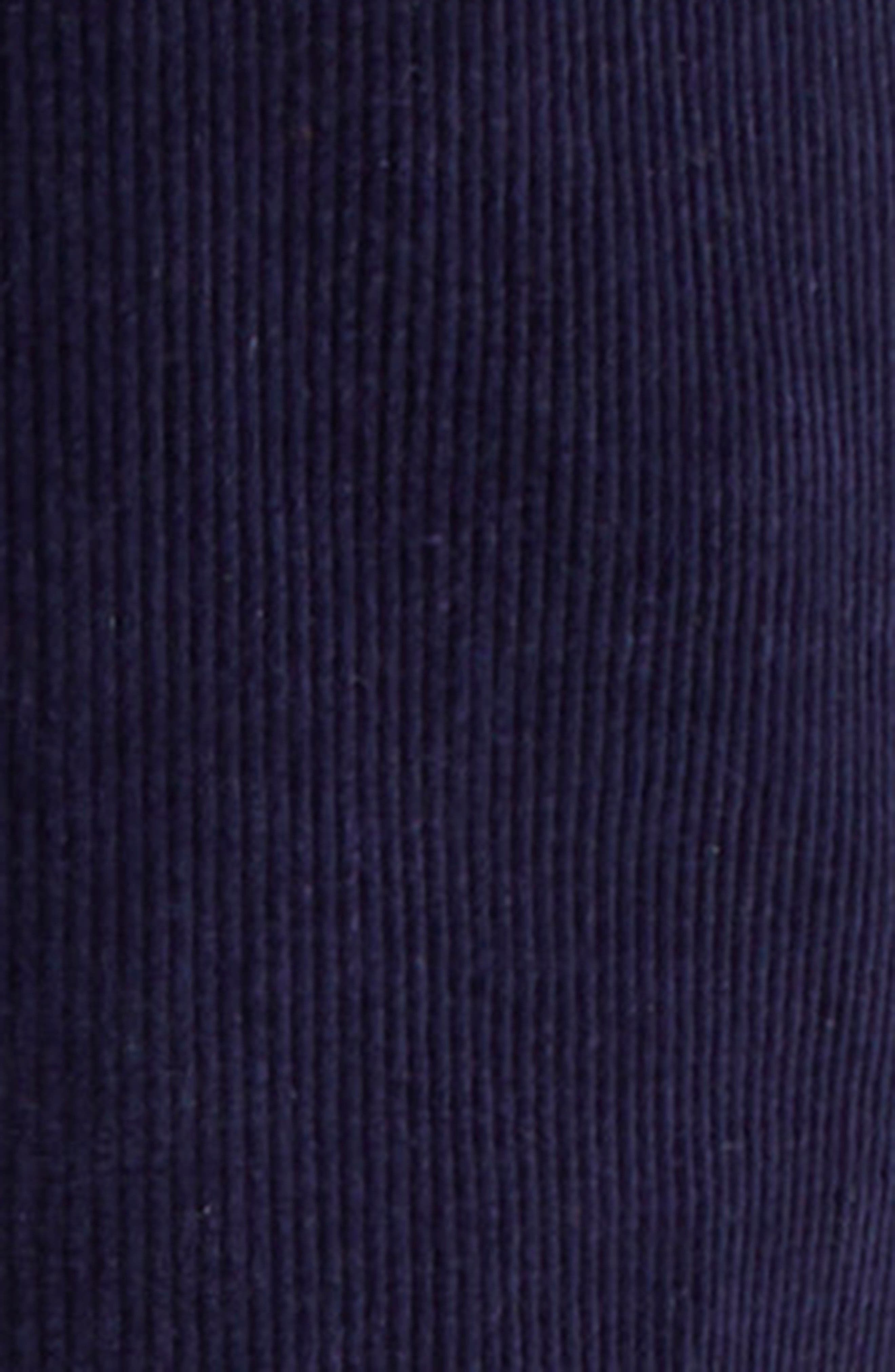 ZEGNA Cashco Corduroy Dress Pants in Navy at Nordstrom - 6