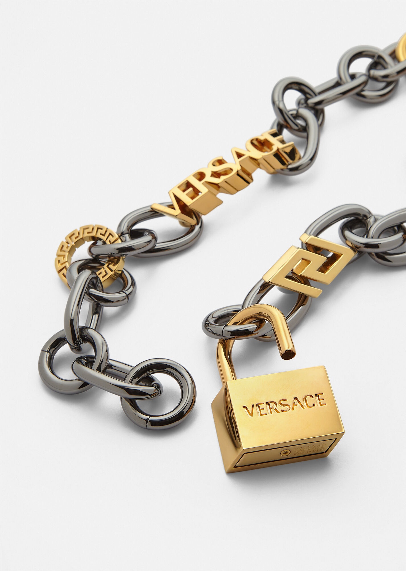 Versace Padlock chain necklace - 2