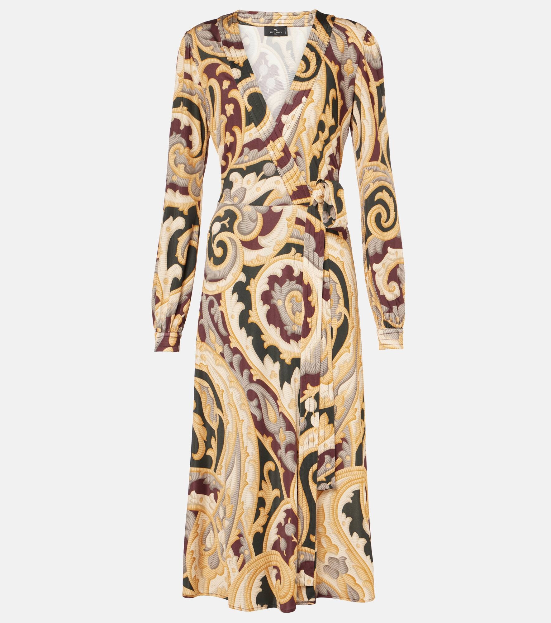 Printed midi dress - 1