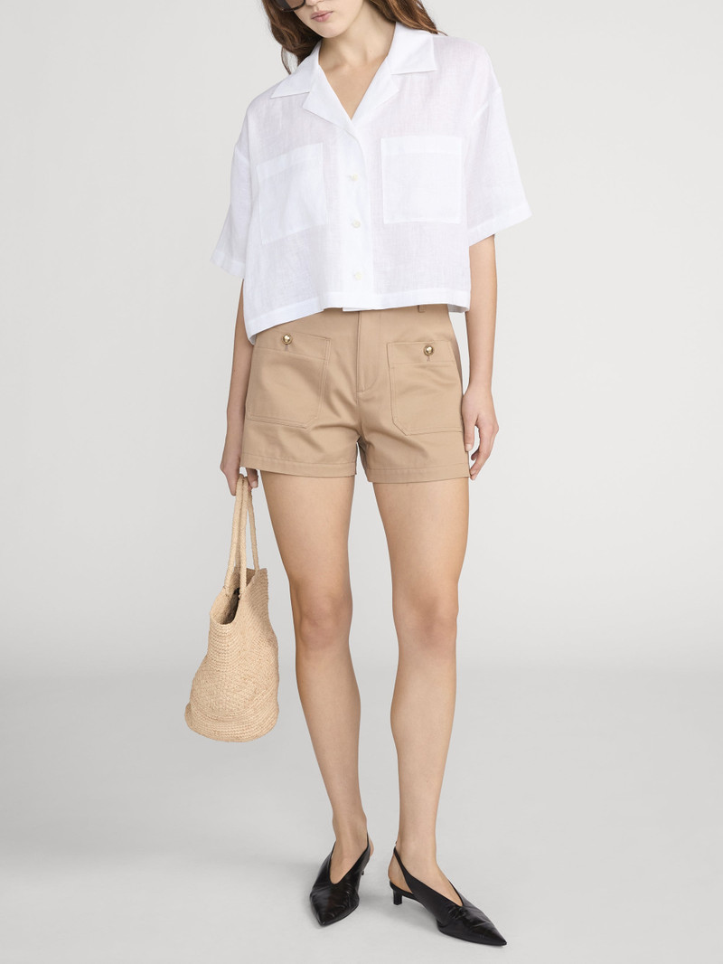 FRAME The Linen Pocket Shirt outlook