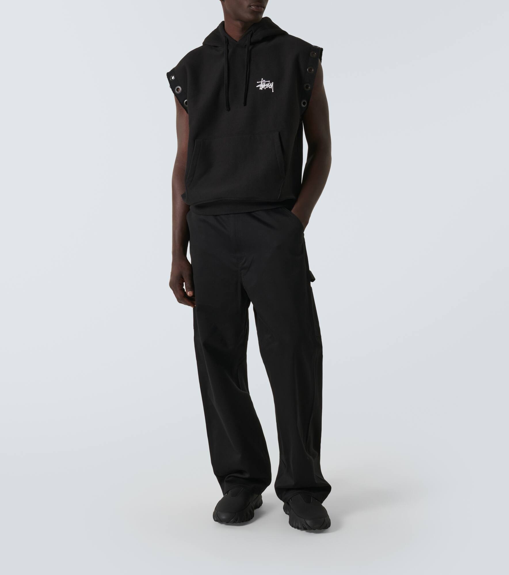 Junya Watanabe MAN X STUSSY HOODED VEST | REVERSIBLE