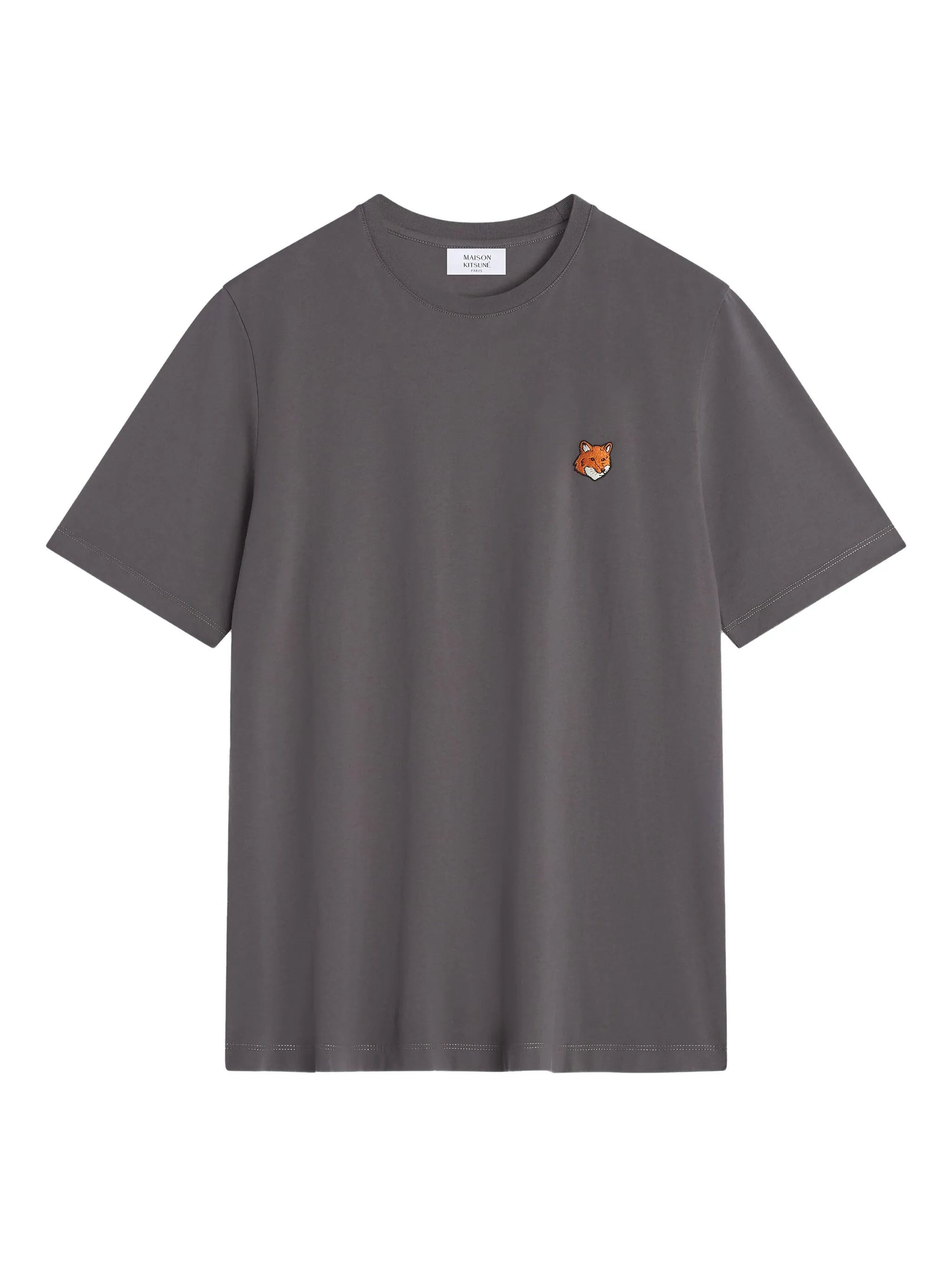 Maison Kitsuné Fox-patch Crew-neck T-shirt - 1