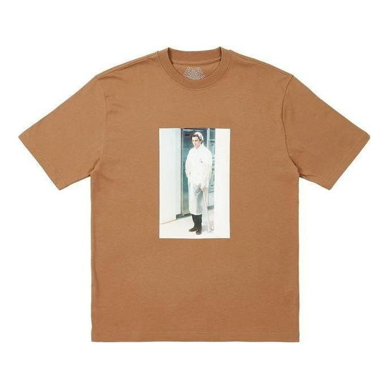 Palace American Psycho T-Shirt 'Mocha' P24TS009 - 1
