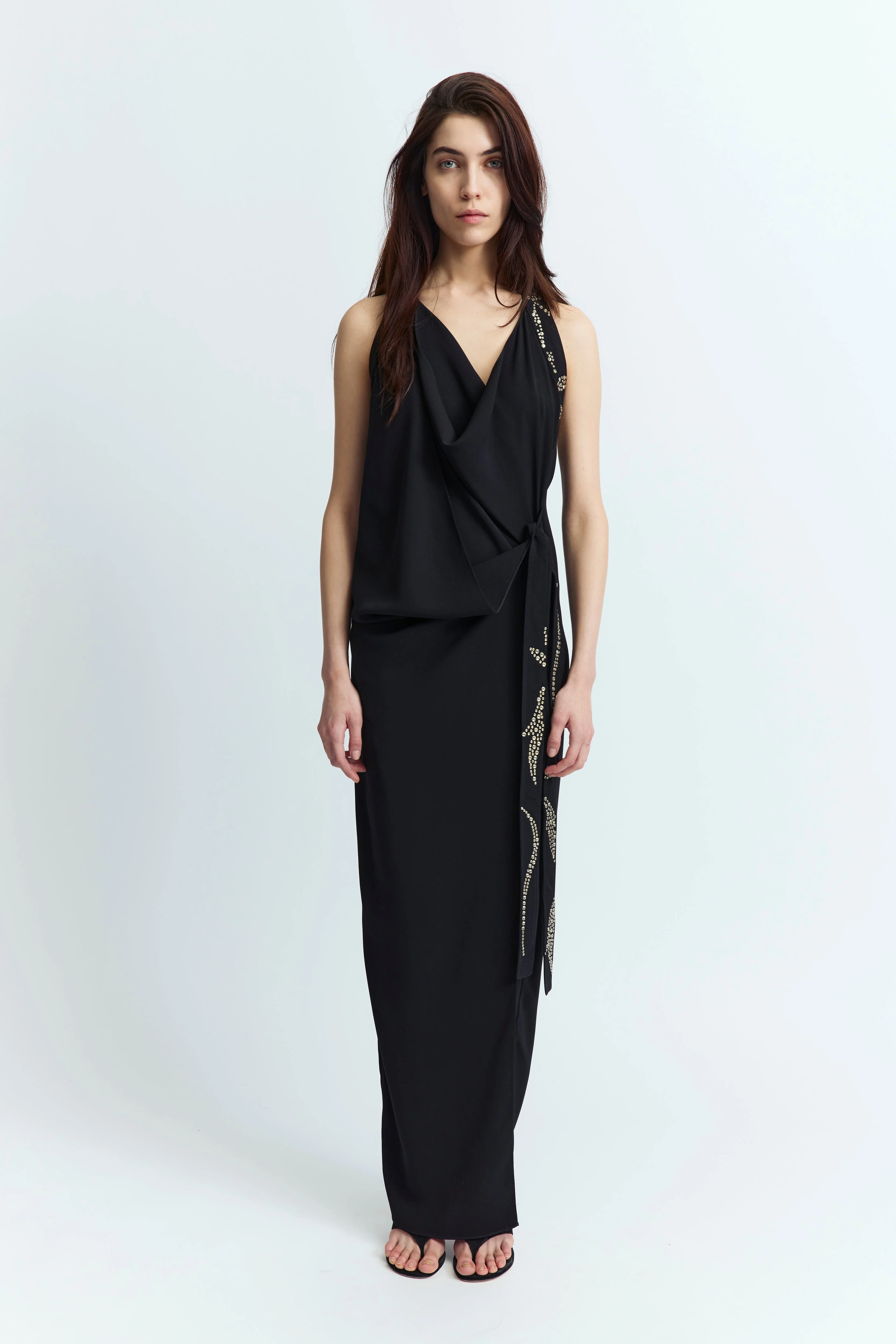 FIAMA GOWN IN CREPE - 1