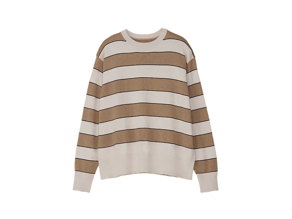 LONG SLEEVED KNIT TOP - 1