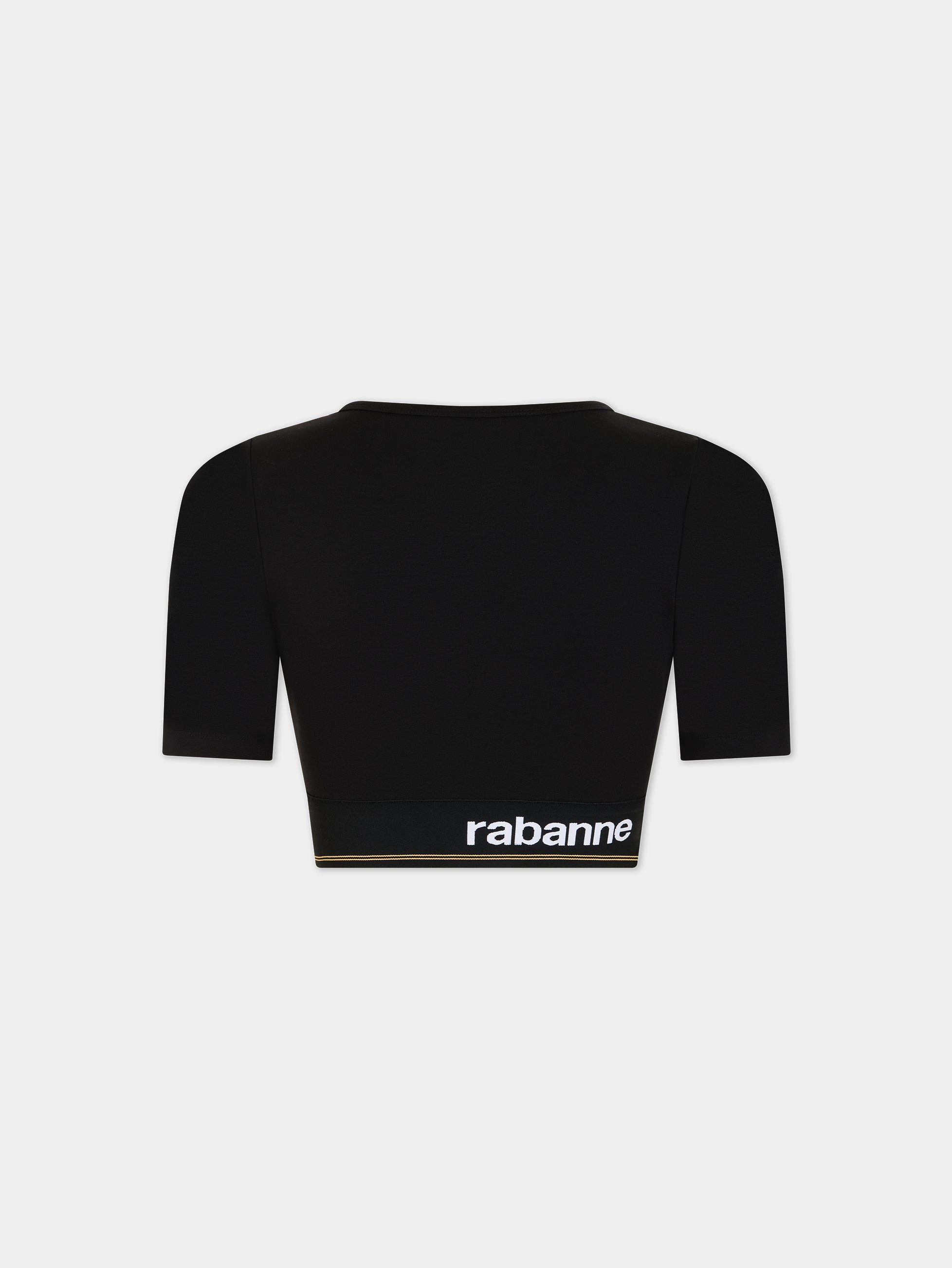 BODYLINE BLACK CROP TOP - 5