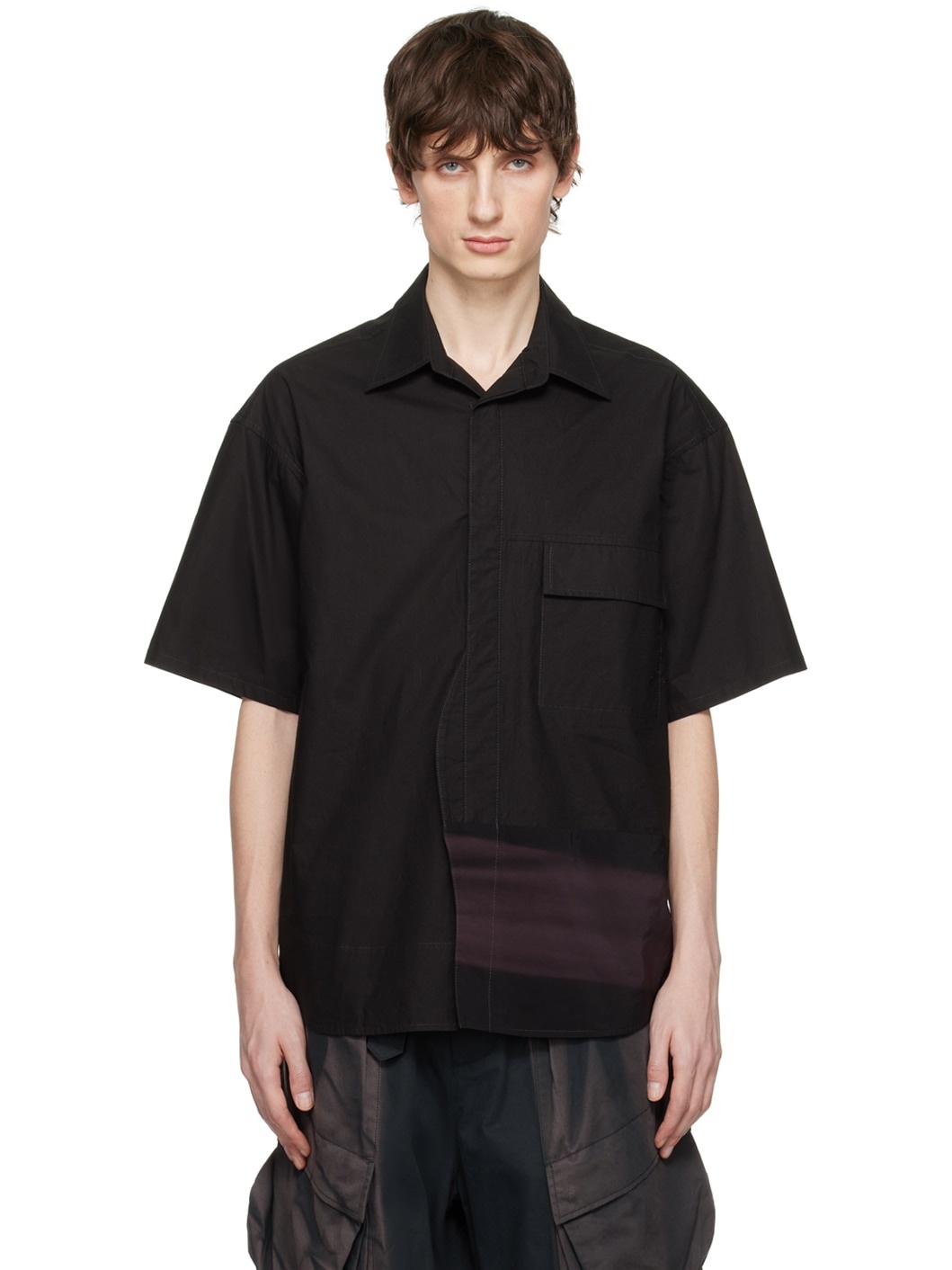 Black Oversized Shirt - 1