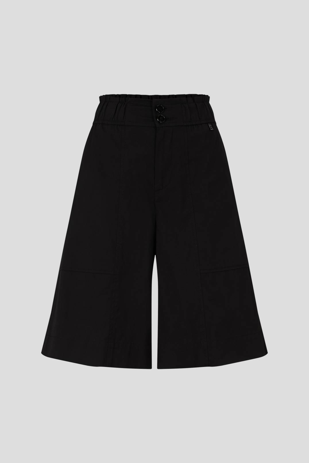 IDA BERMUDA SHORTS IN BLACK - 1