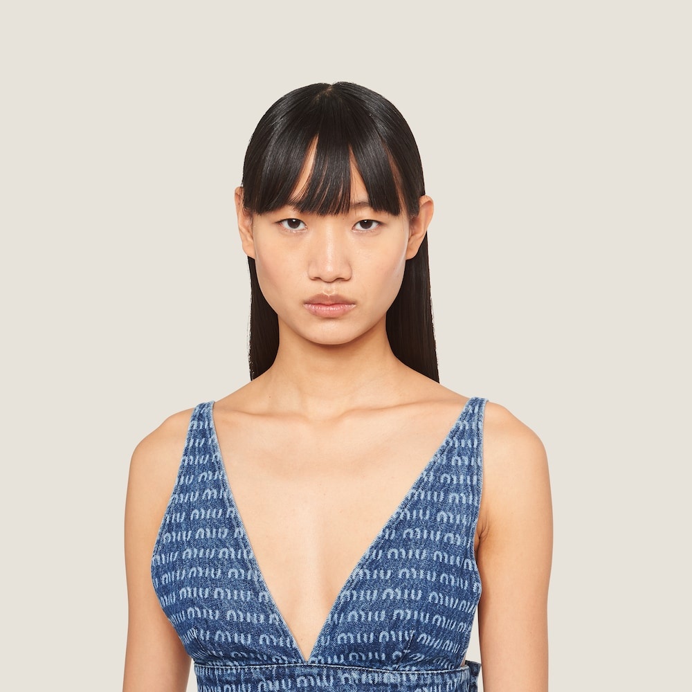 Single-breasted tweed top - 4