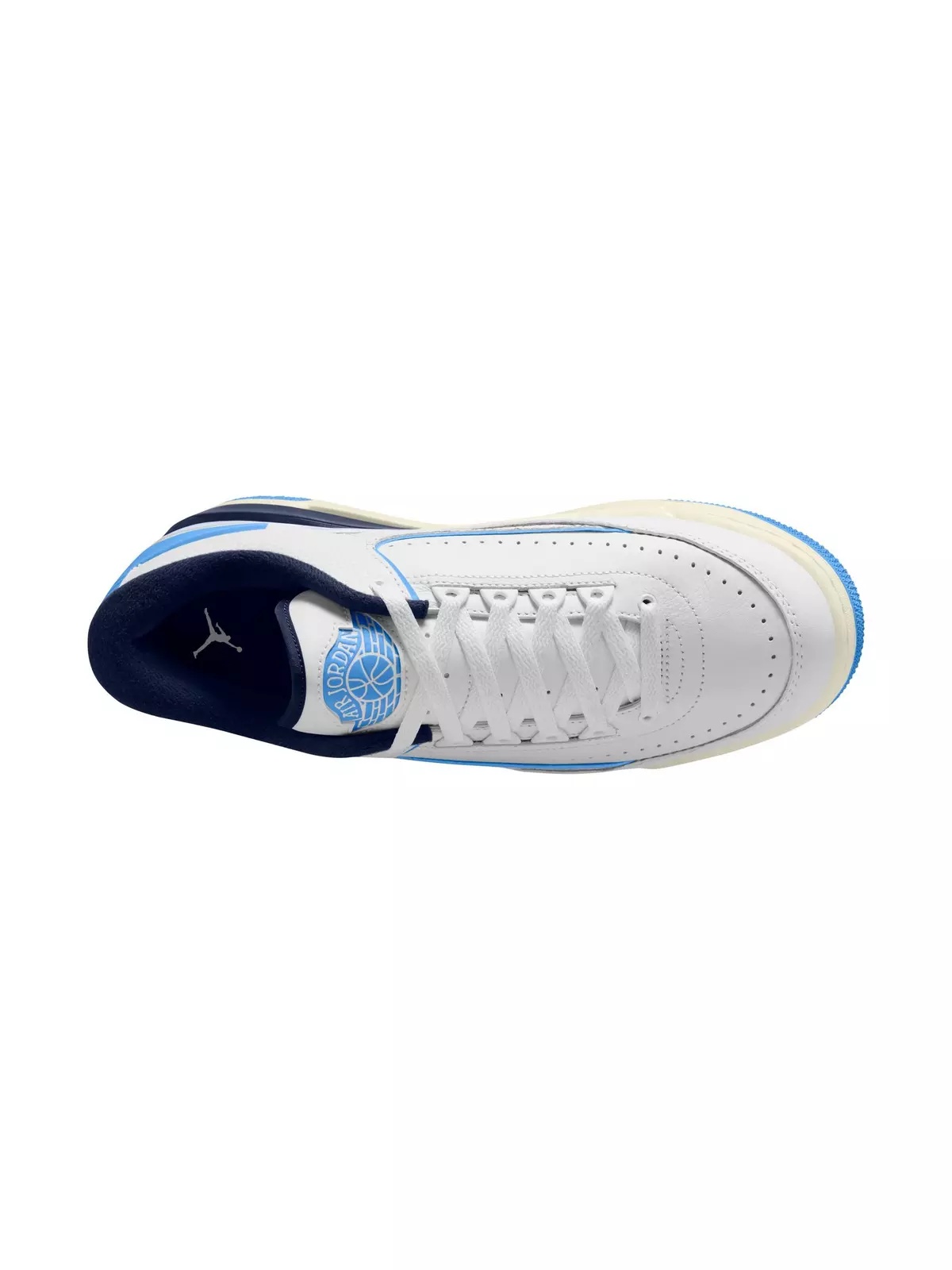 2/3 "White/University Blue/Midnight Navy" Men's Shoe - 3