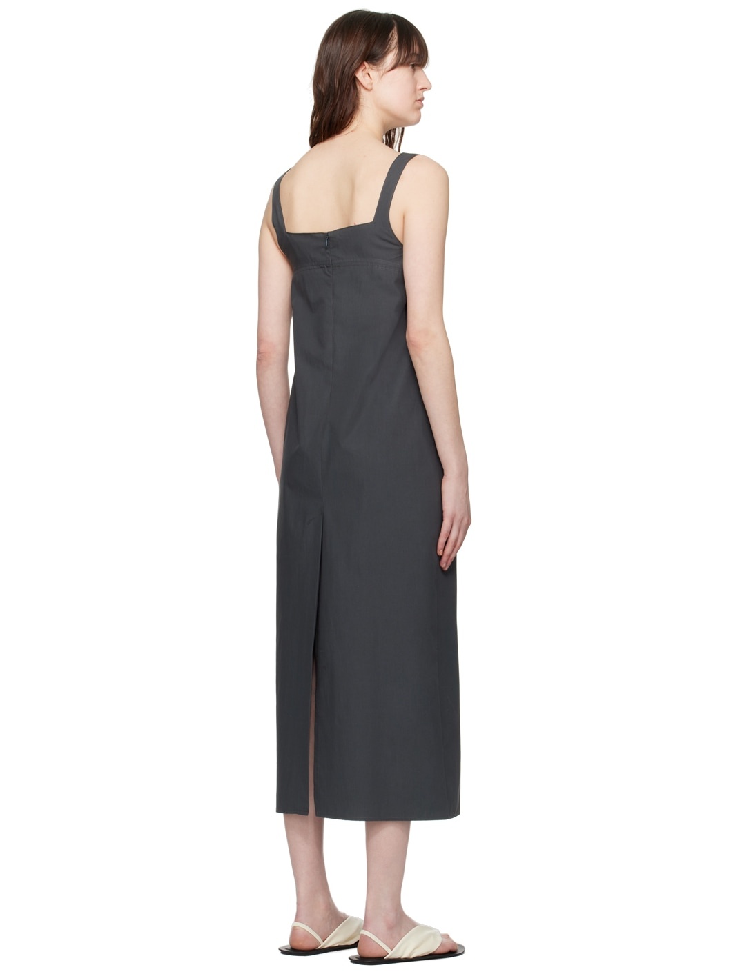 Gray Makeen Midi Dress - 3