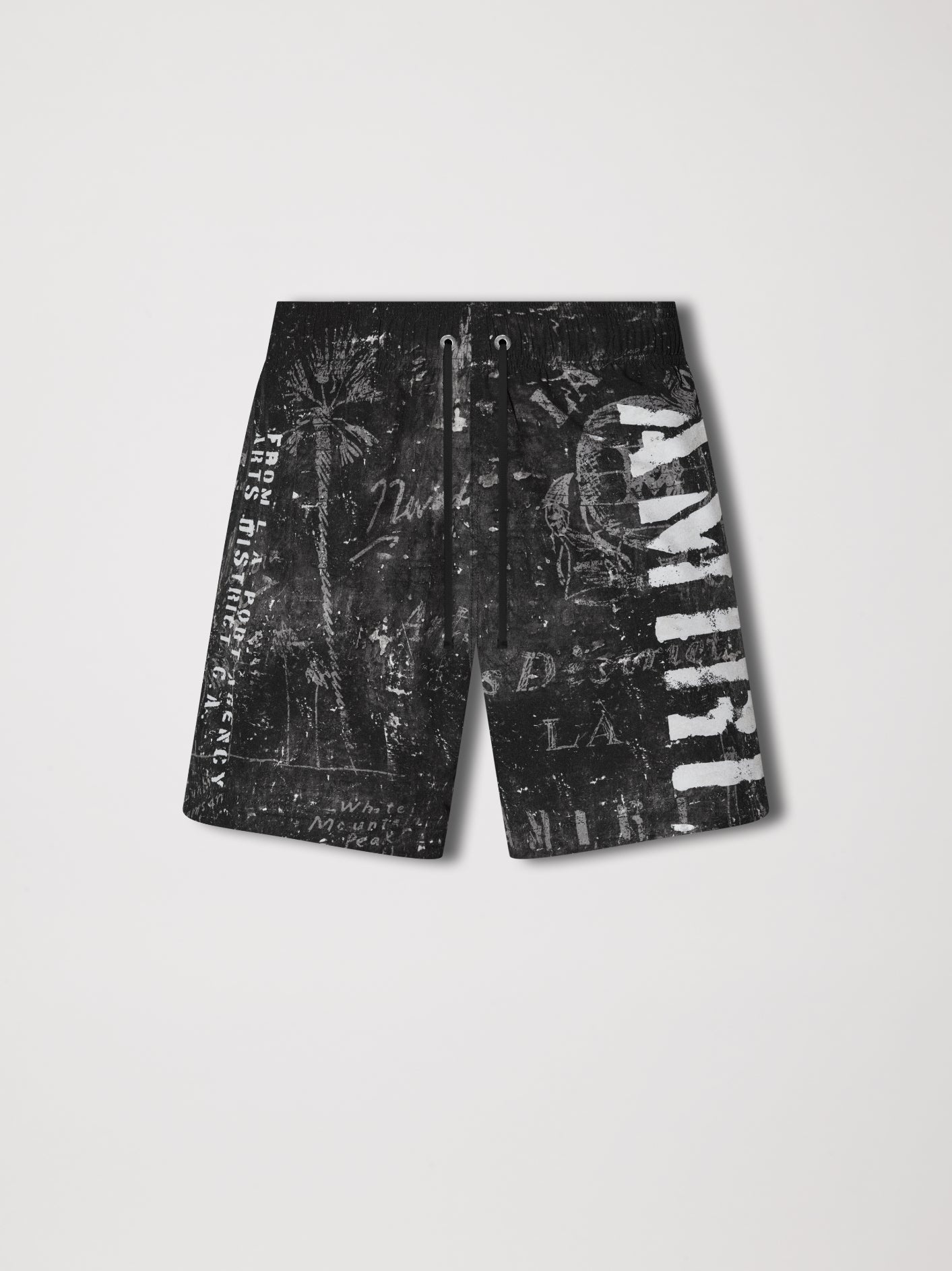 STENCIL MILITARY SWIM TRUNK - 1