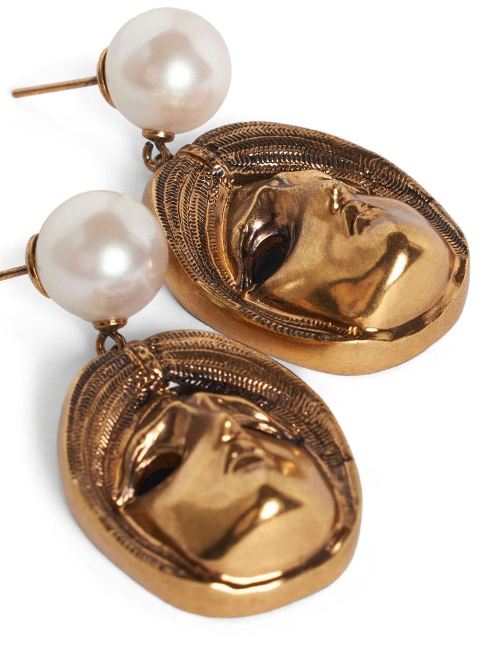 Masks pearl earrings - 2