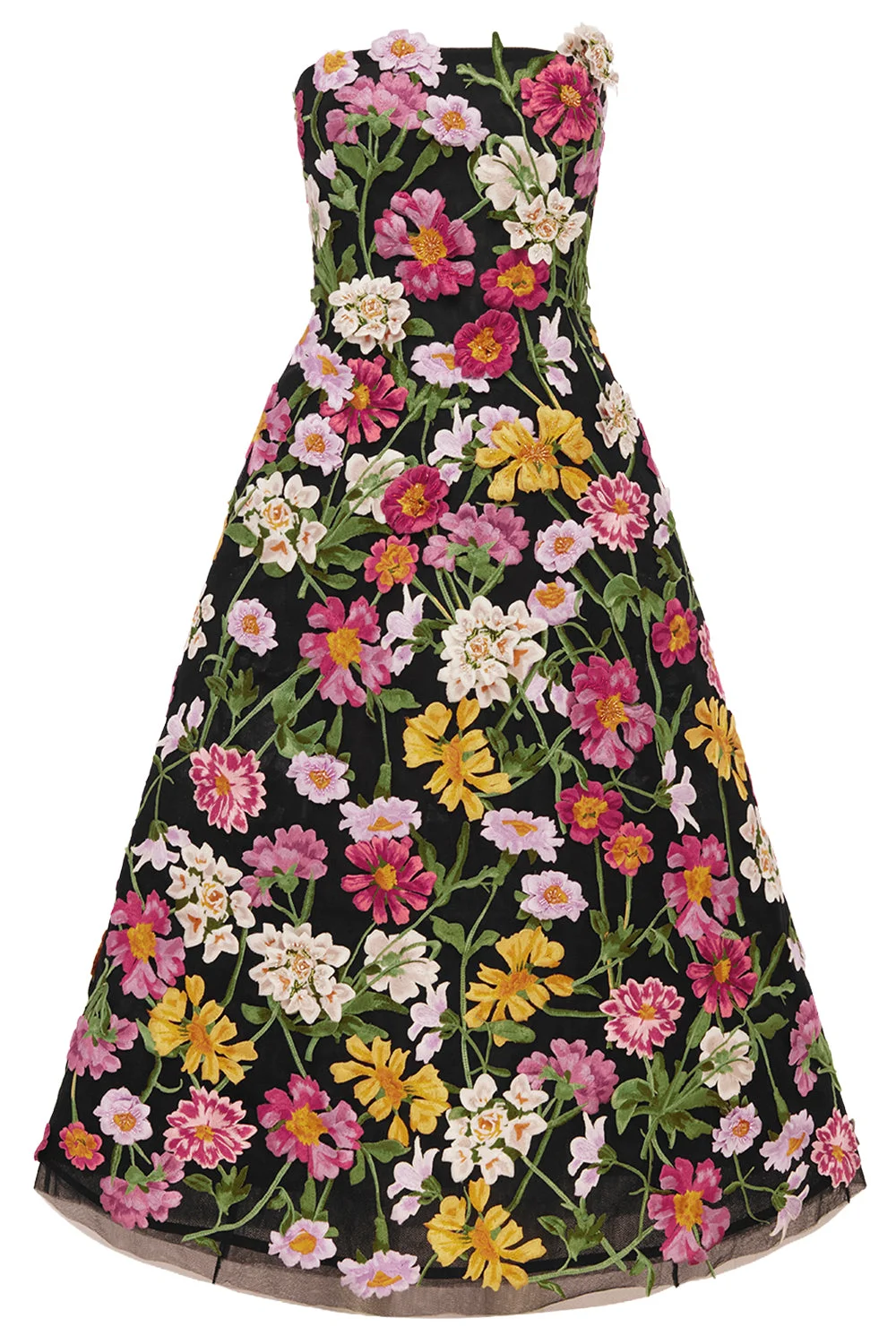 Florentina Embroidered Midi Dress - 1