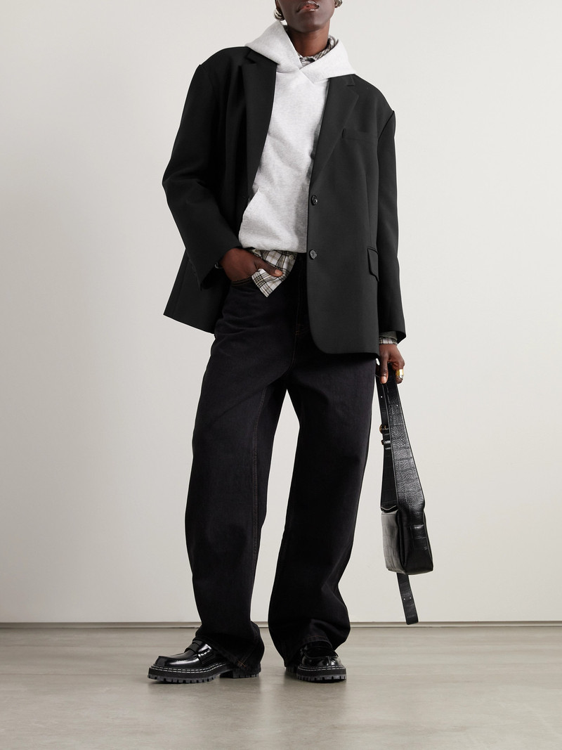 The Frankie Shop Bea Crepe Blazer outlook