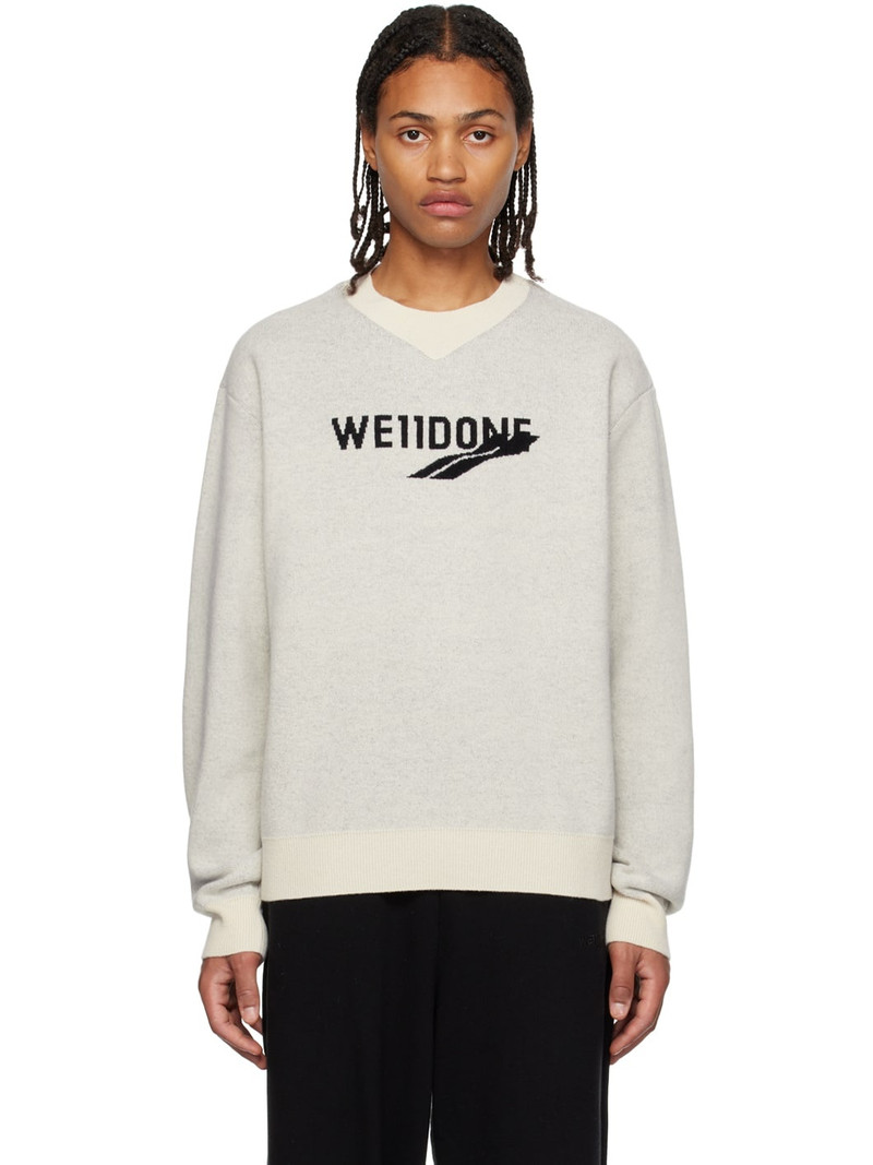 Gray Crewneck Sweater 1