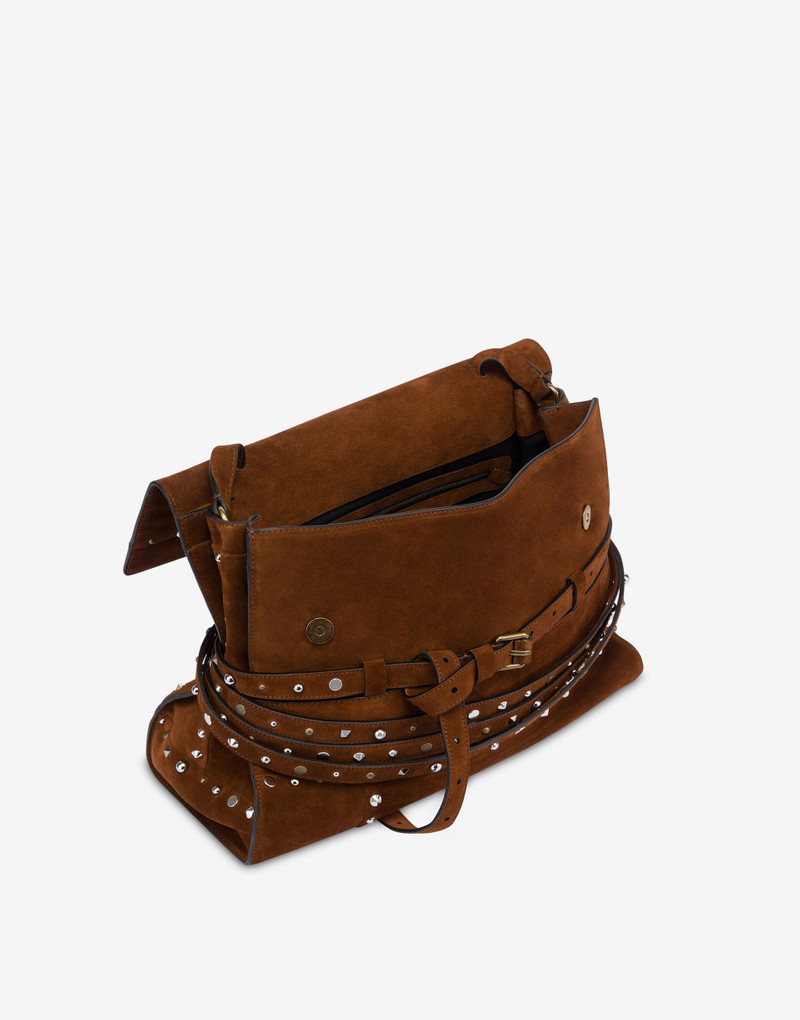 Moschino MOSCHINO TIE ME MEDIUM SHOULDER BAG outlook