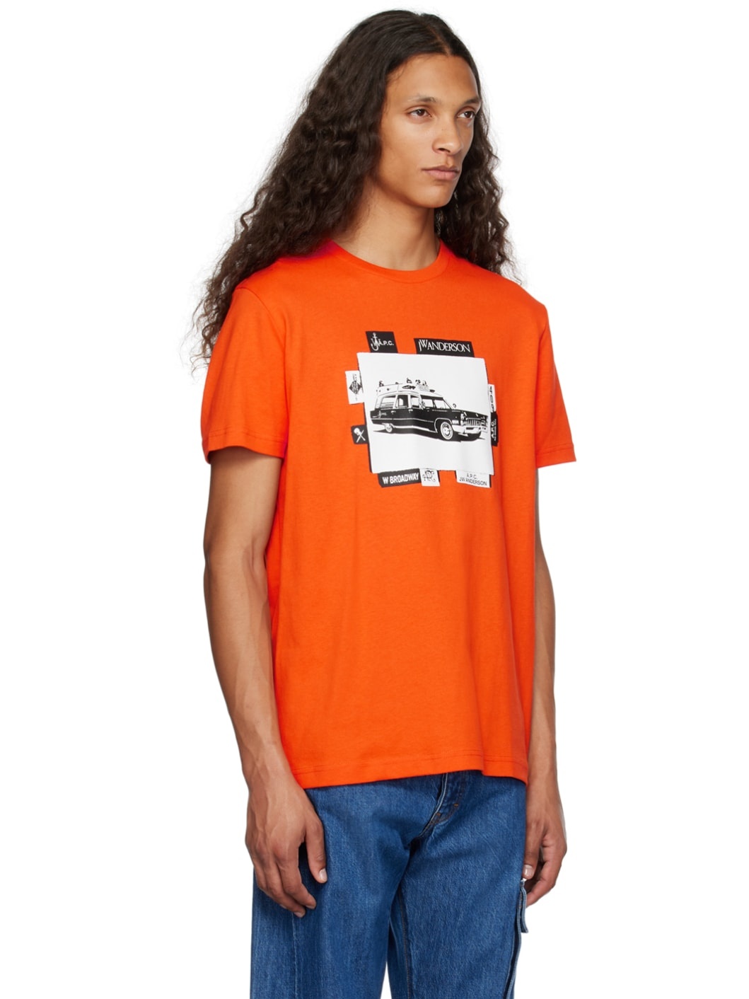 Orange JW Anderson Edition T-Shirt - 2