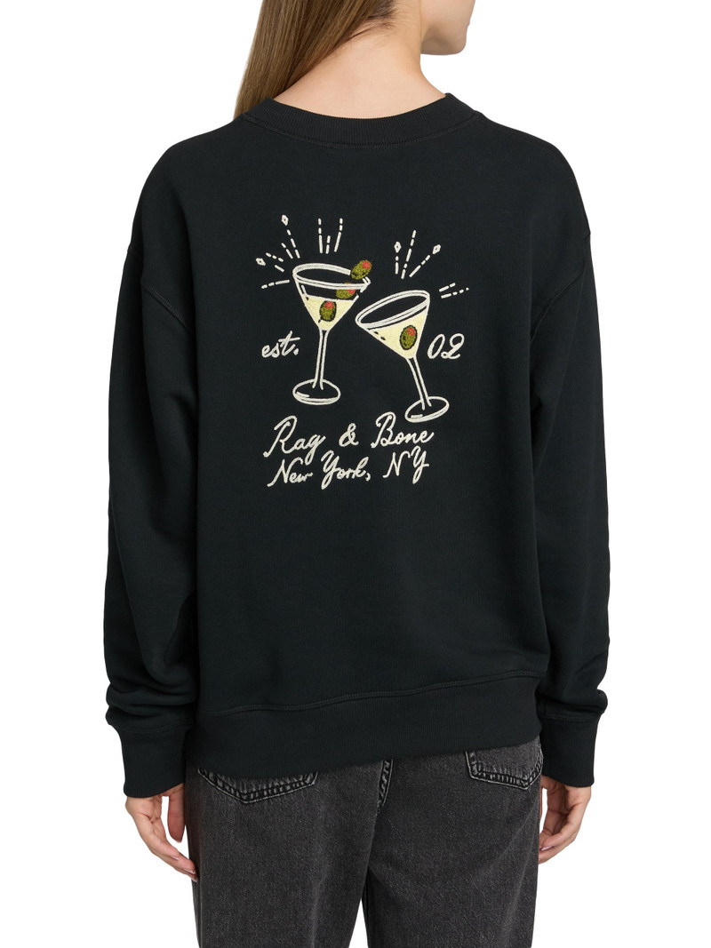 Women's That's The Spirit Sweatshirt - Black 5