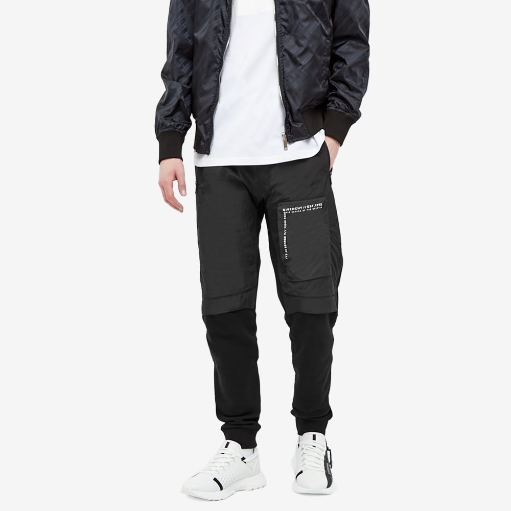 Givenchy Address Logo Nylon Sweat Pant - 5