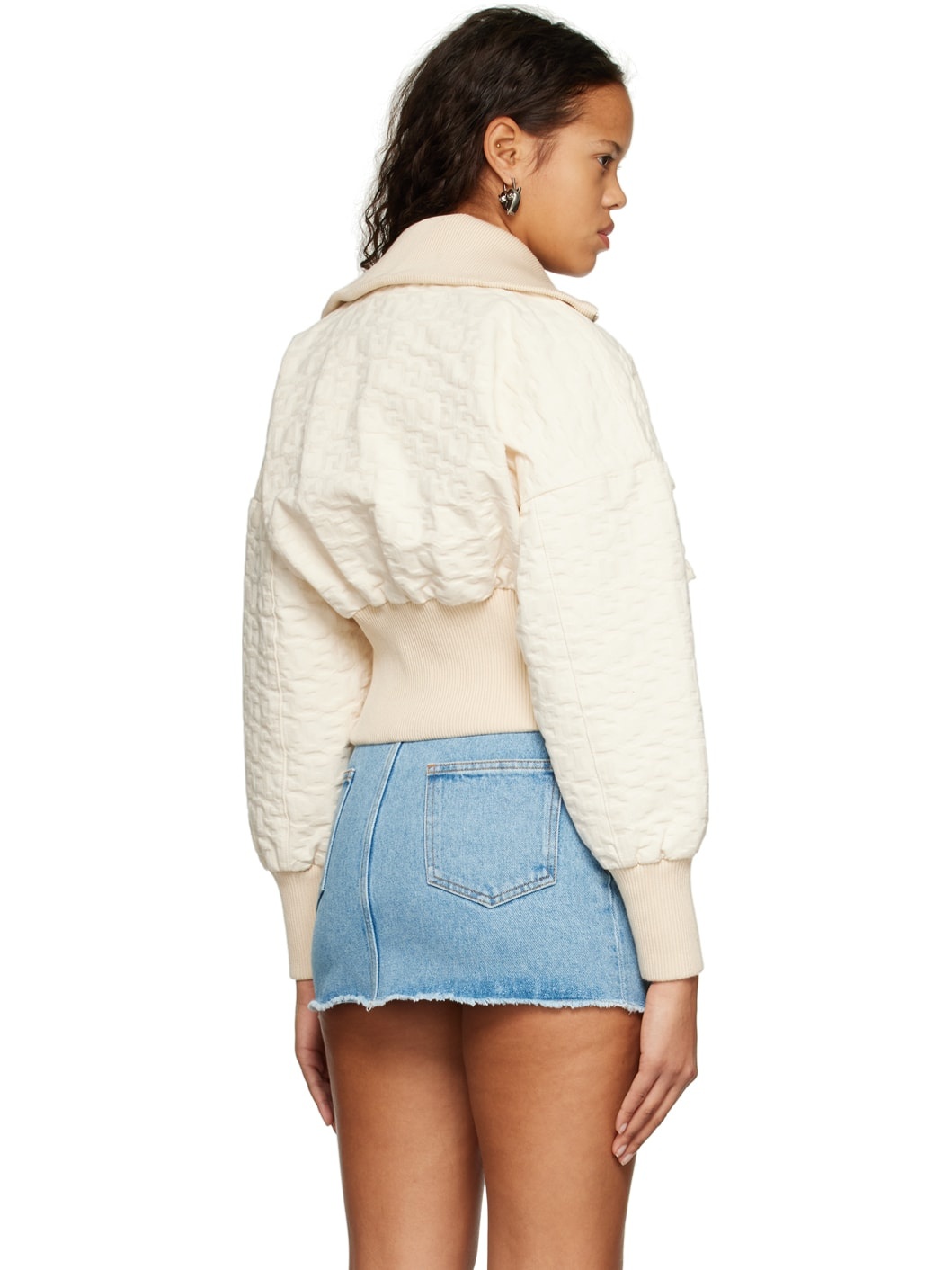 Off-White Monogram Bomber Jacket - 3