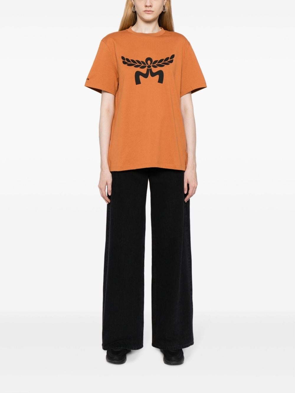 Laurel logo-print cotton T-shirt - 3