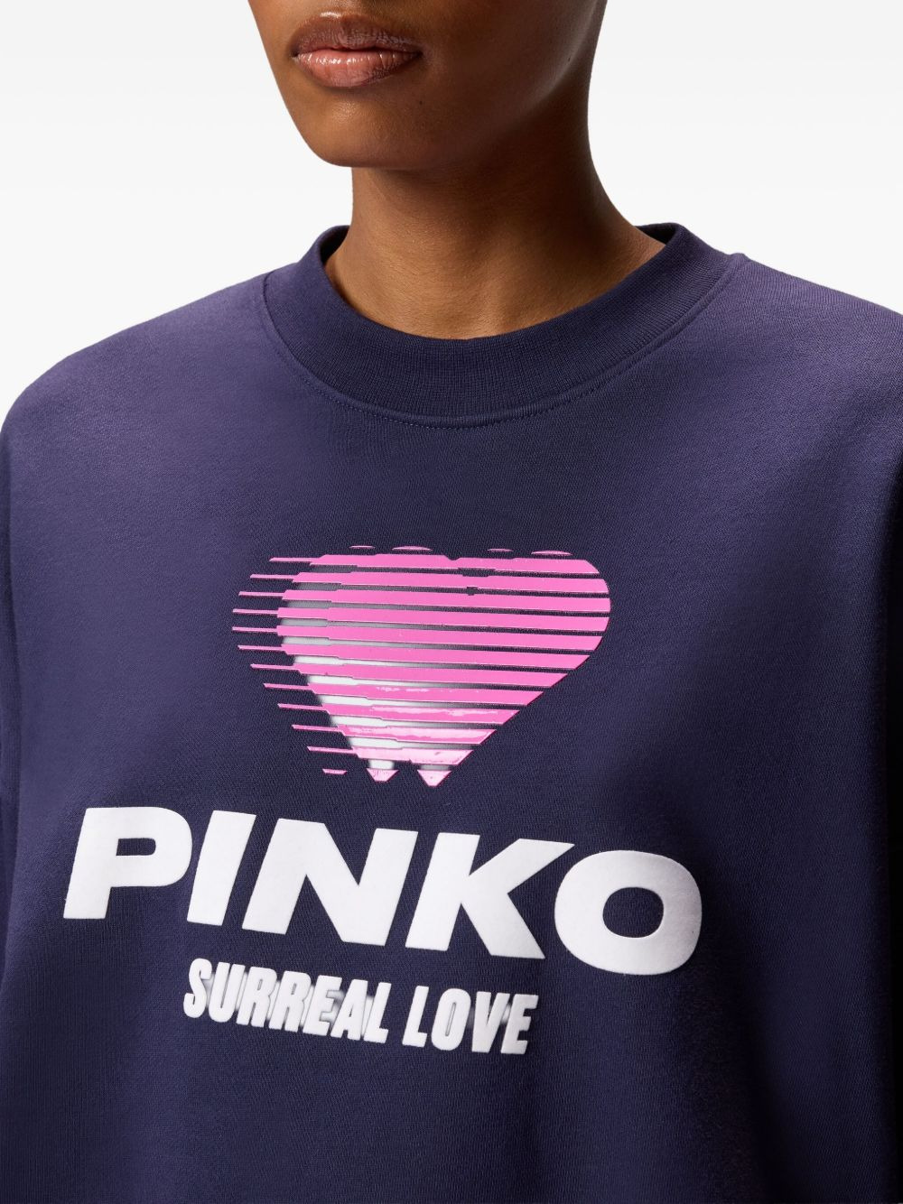 heart-print sweatshirt - 4