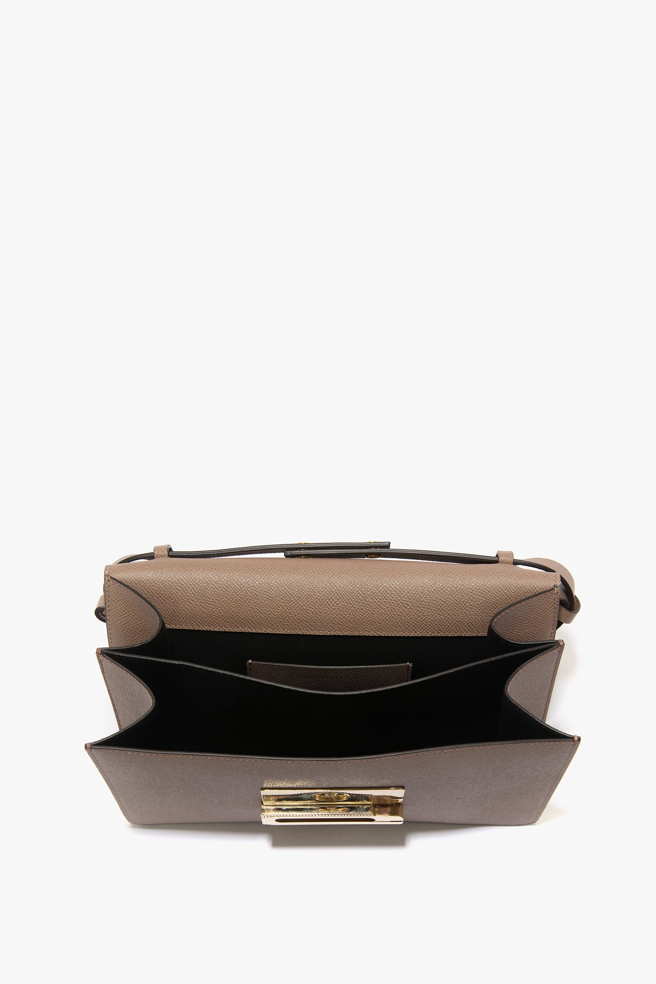 Dorian Bag In Dove Grey Grained Leather - 5